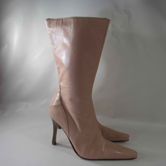 CHARLES DAVID Size 6 Beige Boots Womens B6 E11 - Picture 6 of 8